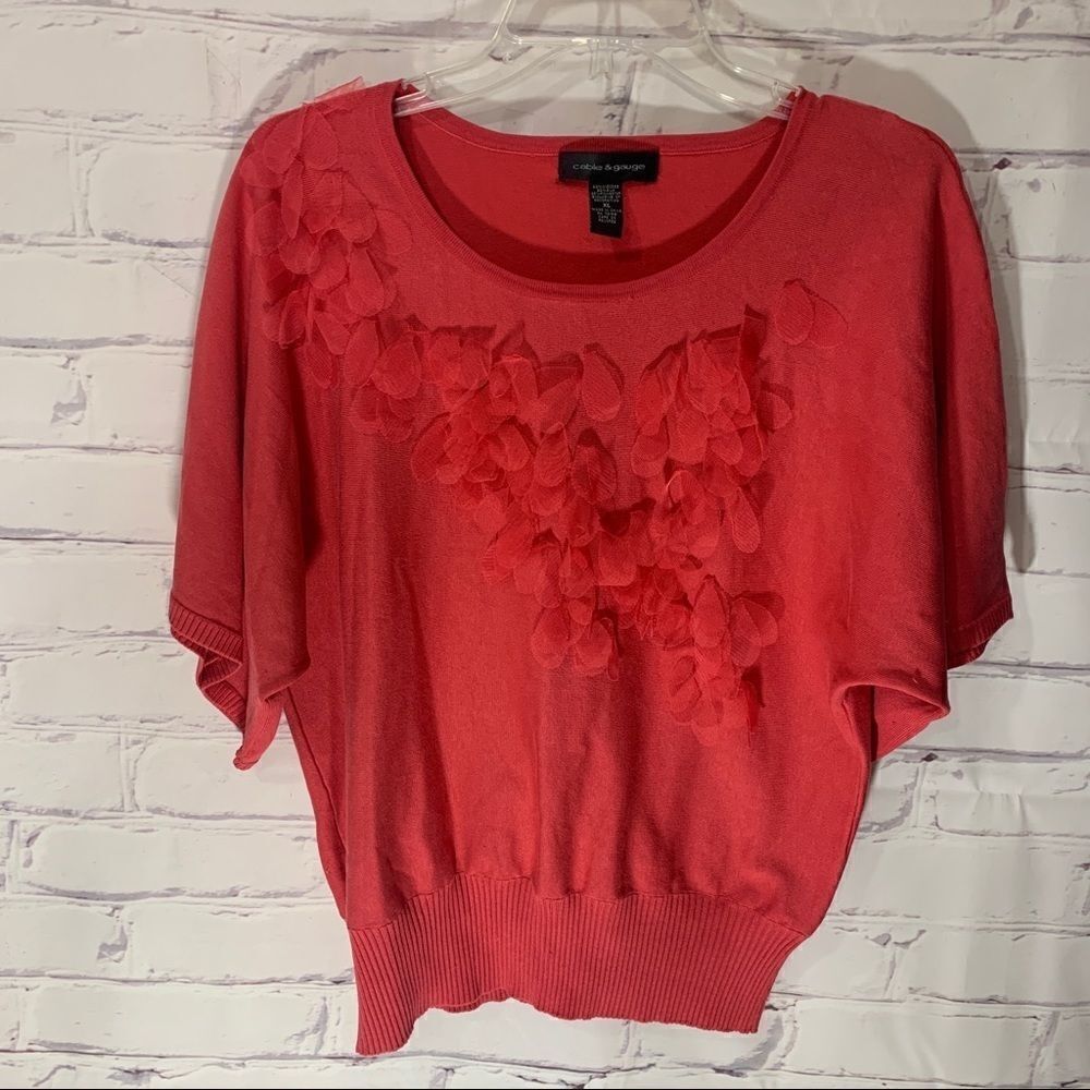 Cable & Gauge XL red top‎